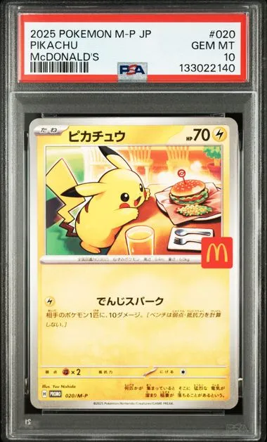 [PKMN-0000001] 2025 Pikachu McDonalds JP #133022140